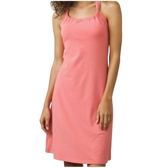 PrAna Women's Quinn Summer Peach Dress Women’s size small - Picture 1 of 7